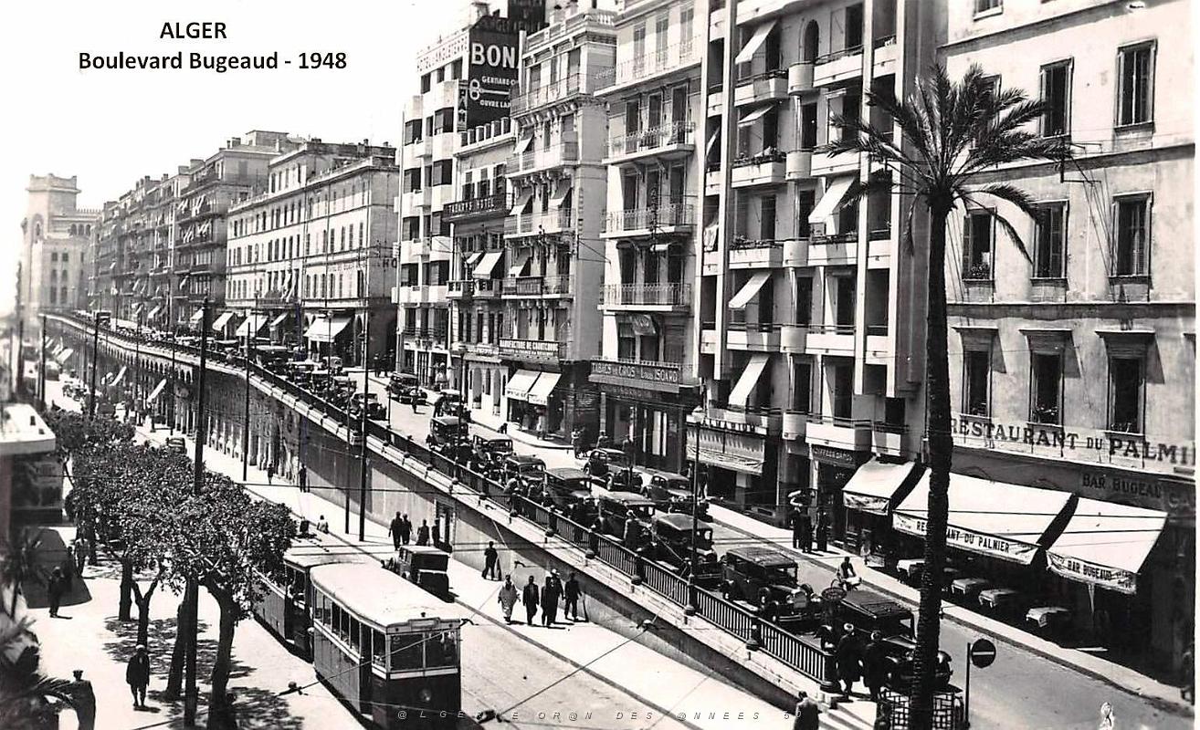 Alger - Boulevard Bugeaud - 1948.jpg